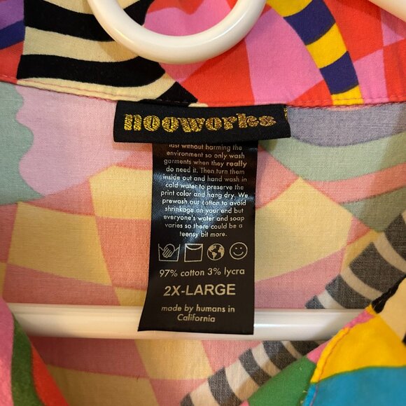 Nooworks Party Time Coverall 2X-Large - rare - Picture 2 of 3